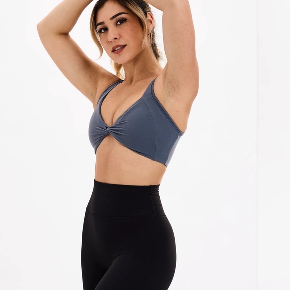 BuffBunny Blue Sports Bra - Picture 3 of 4